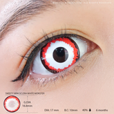 17mm Sweety White Monster Mini Sclera Lens